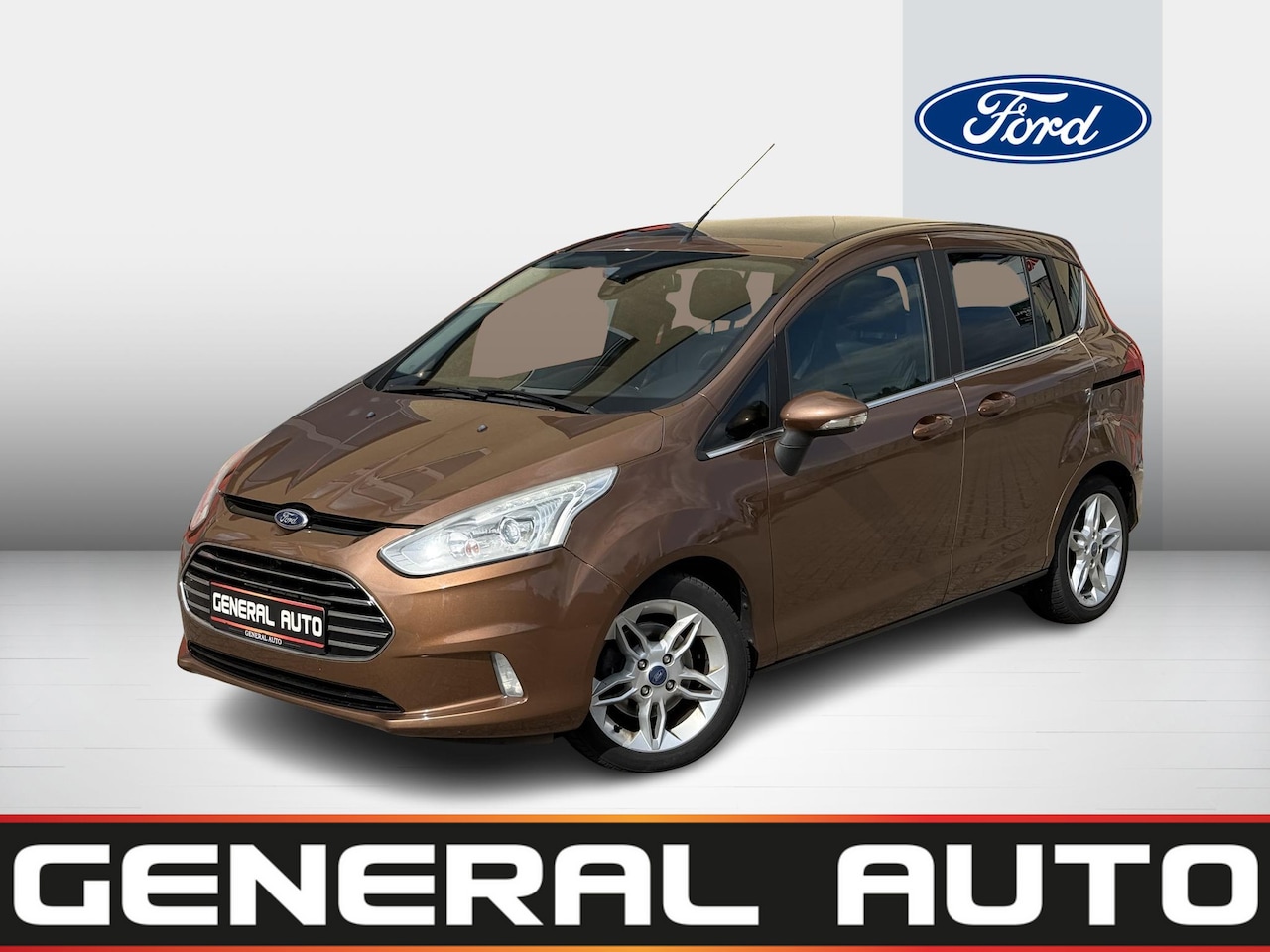 Ford B-Max - 1.0 EcoBoost Titanium First Edition 1.0 EcoBoost Titanium First Edition, Panoramadak - AutoWereld.nl
