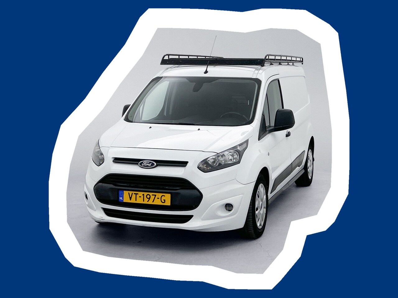 Ford Transit Connect - 1.6 TDCI L2 Trend Trekhaak Airco Imperiaal Inrichting - AutoWereld.nl