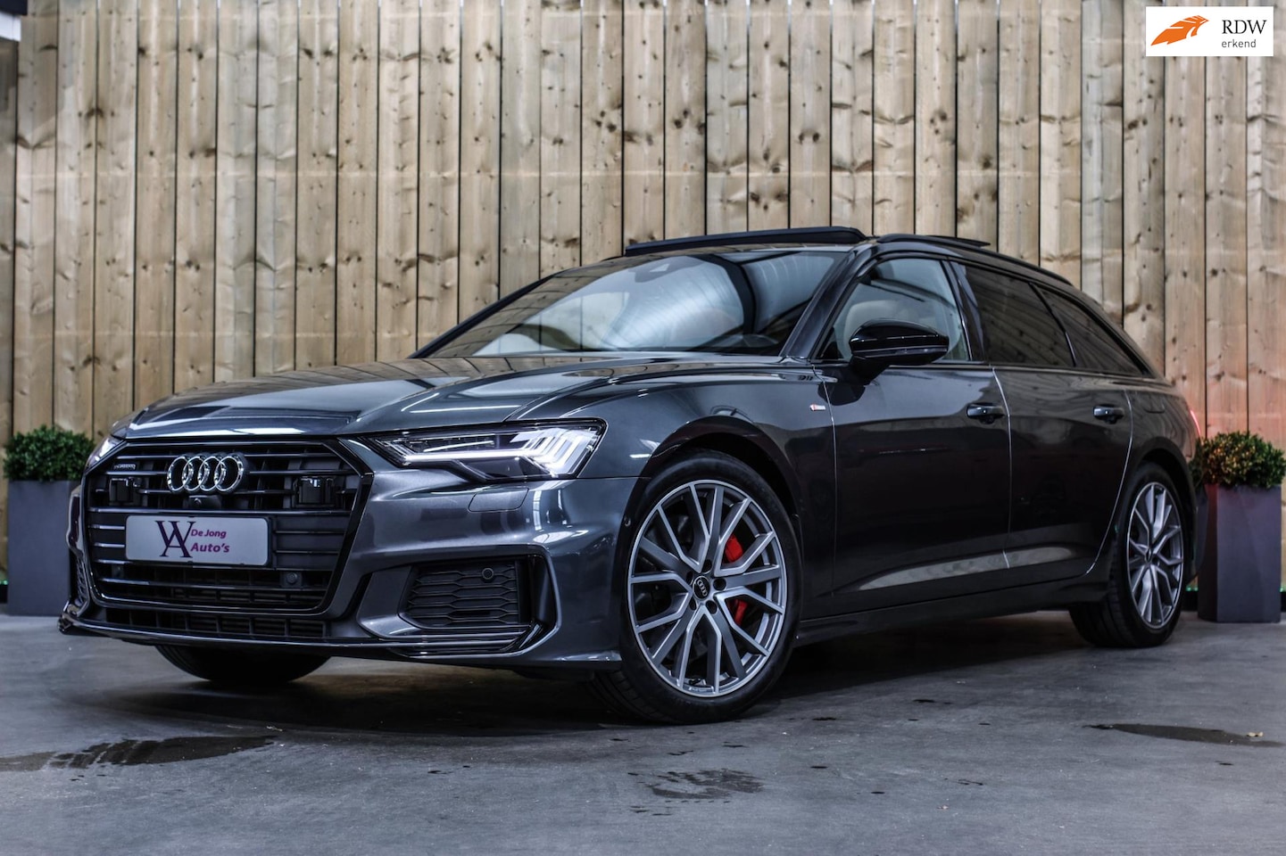 Audi A6 Avant - 55 TFSI e Quattro S-Line *Pano*B&O*360 Camera*Soft-Close*Trekhaak* - AutoWereld.nl