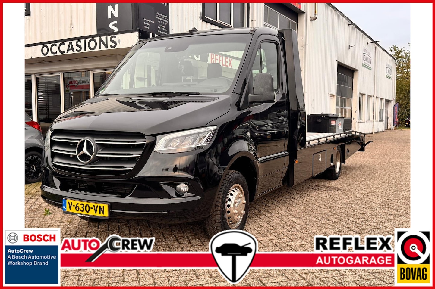 Mercedes-Benz Sprinter - 519 3.0 CDI 432 LANG OPRIJWAGEN|NIVEAUREGELAAR| TIJHOF - AutoWereld.nl