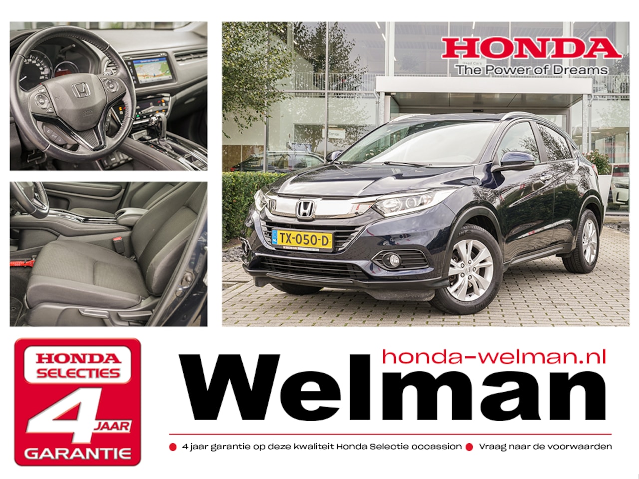 Honda HR-V - 1.5i VTEC ELEGANCE - AUTOMAAT - TREKHAAK - CAMERA - AutoWereld.nl
