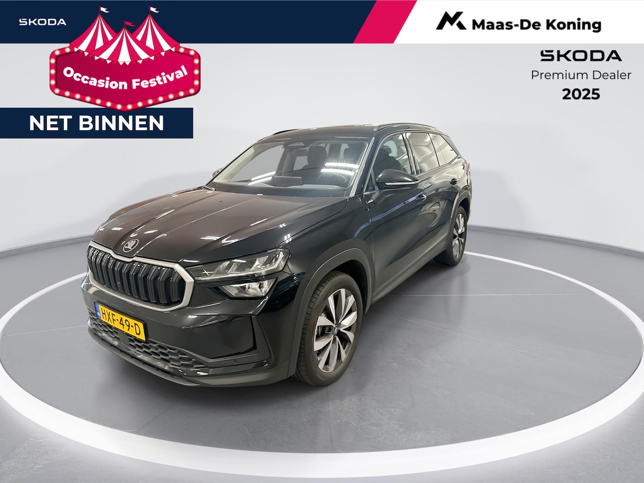 Skoda Kodiaq - 1.5 TSI 150pk DSG MHEV Business Edition 7p. · Apple/Android Car Play · Camera · Elek. Trek - AutoWereld.nl