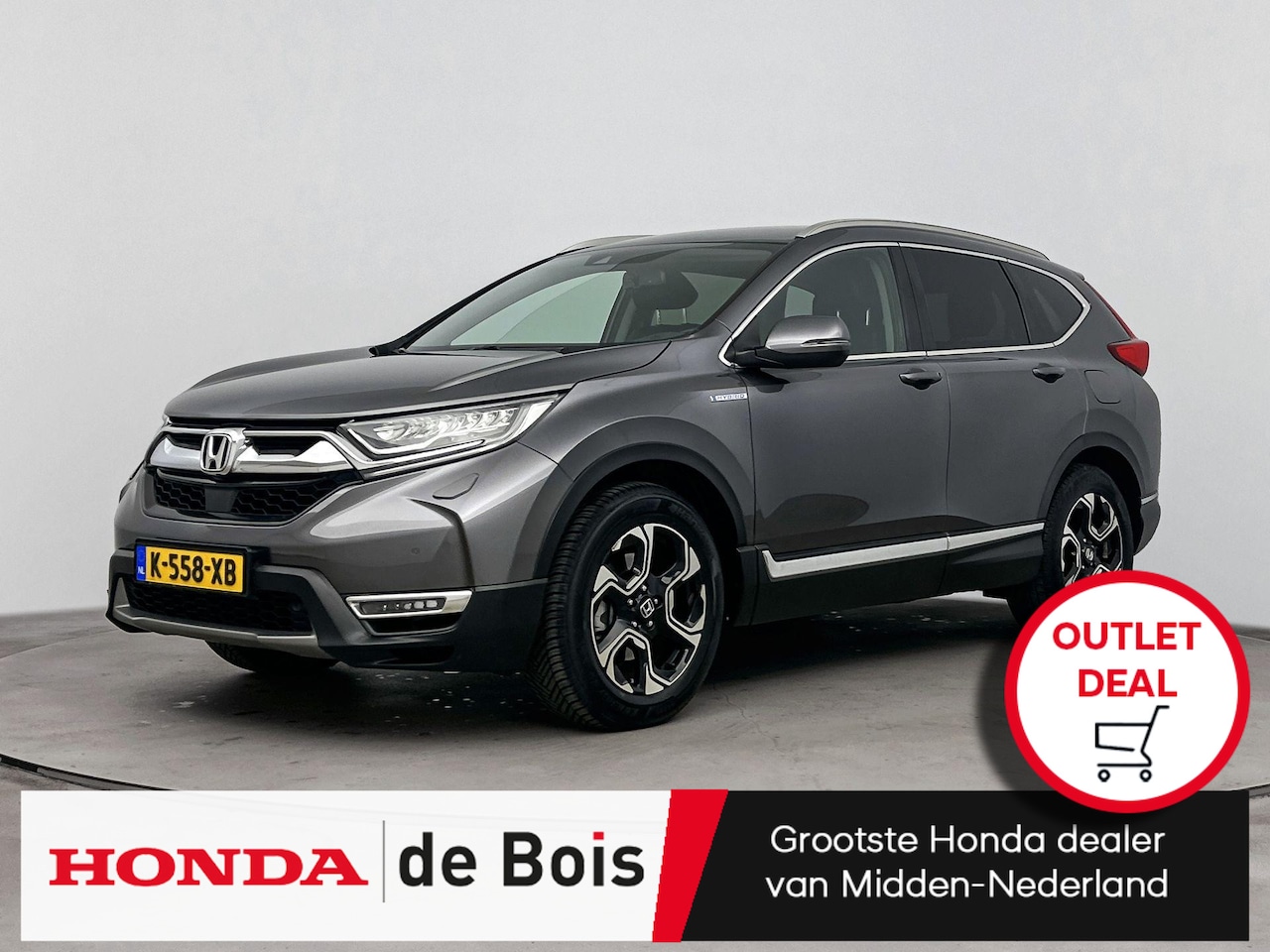 Honda CR-V - 2.0 Hybrid Lifestyle | 1e Eig. | Leder | Navigatie + Apple Carplay/Android Auto | Camera | - AutoWereld.nl