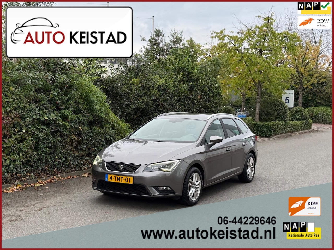 SEAT Leon ST - 1.2 TSI STYLE LEDER/LED/CLIMA! SUPER STAAT! - AutoWereld.nl