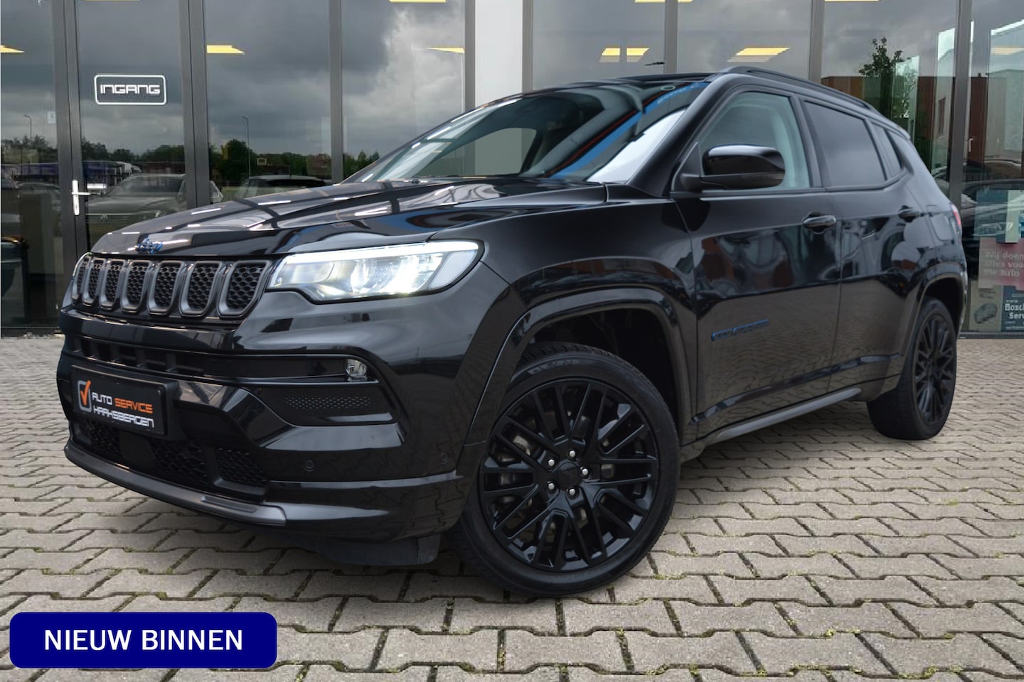 Jeep Compass - 4xe 240 Plug-in Hybrid Electric S | ACC | Camera | Leder | - AutoWereld.nl