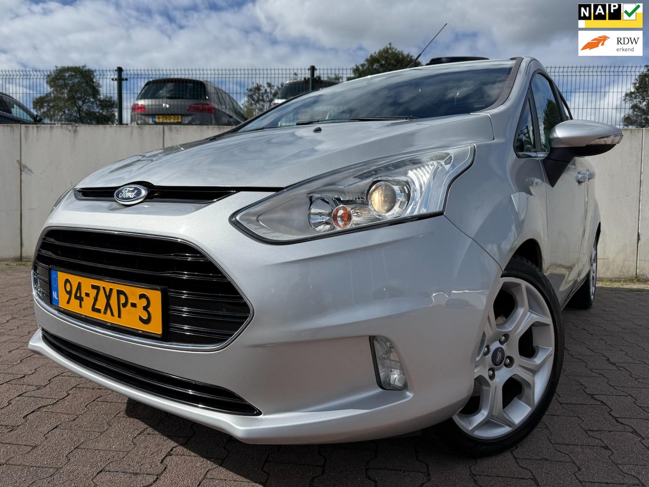 Ford B-Max - 1.6 TI-VCT Titanium/AUTOMAAT/NAVI/PANO/LEDER/CLIMA/PDC/TREKHAAK/ - AutoWereld.nl