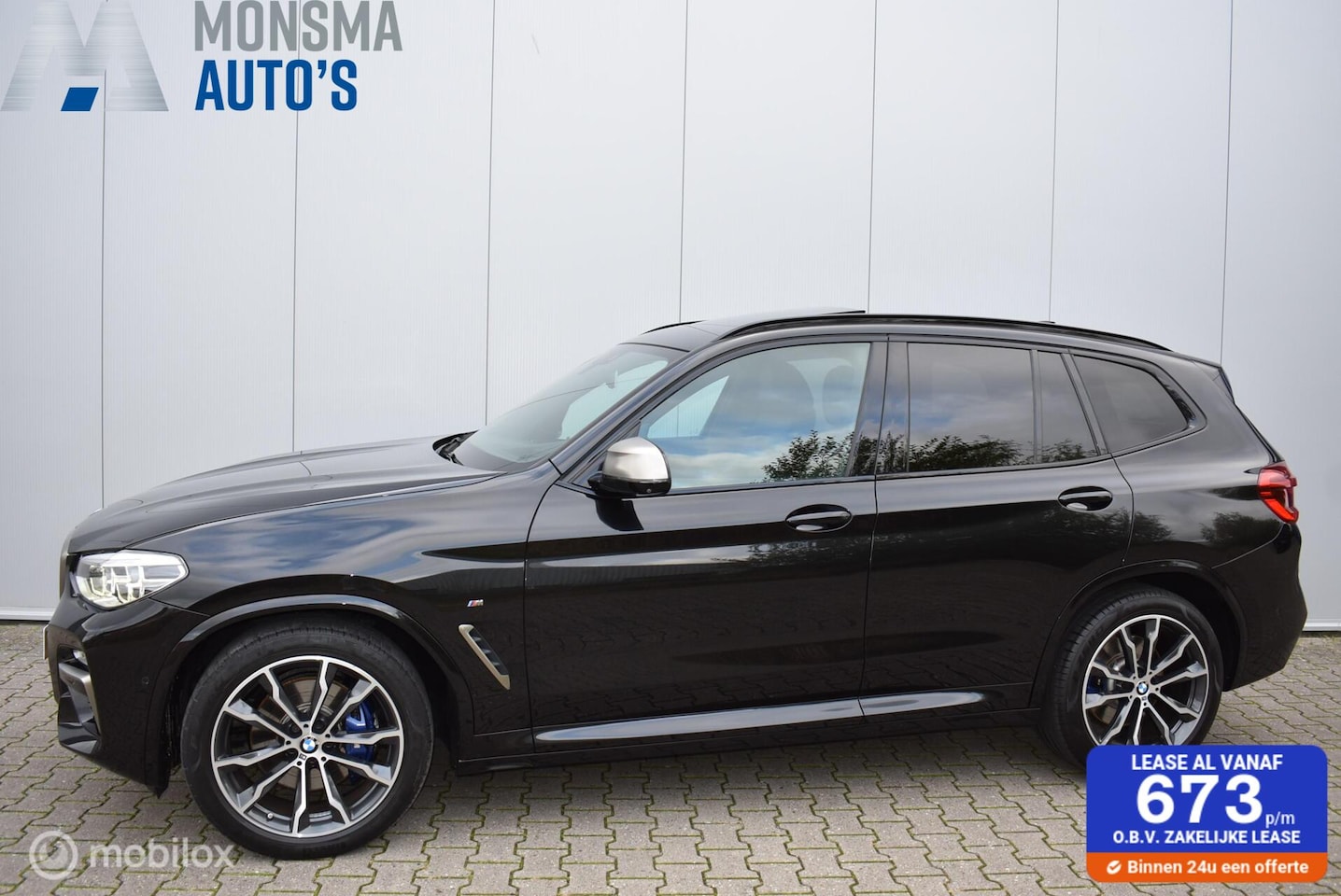 BMW X3 - M40i xDrive Saphirschwarz Pano HUD H/K 360°Cam DAB Memory 20" LMV Zeer mooi! - AutoWereld.nl