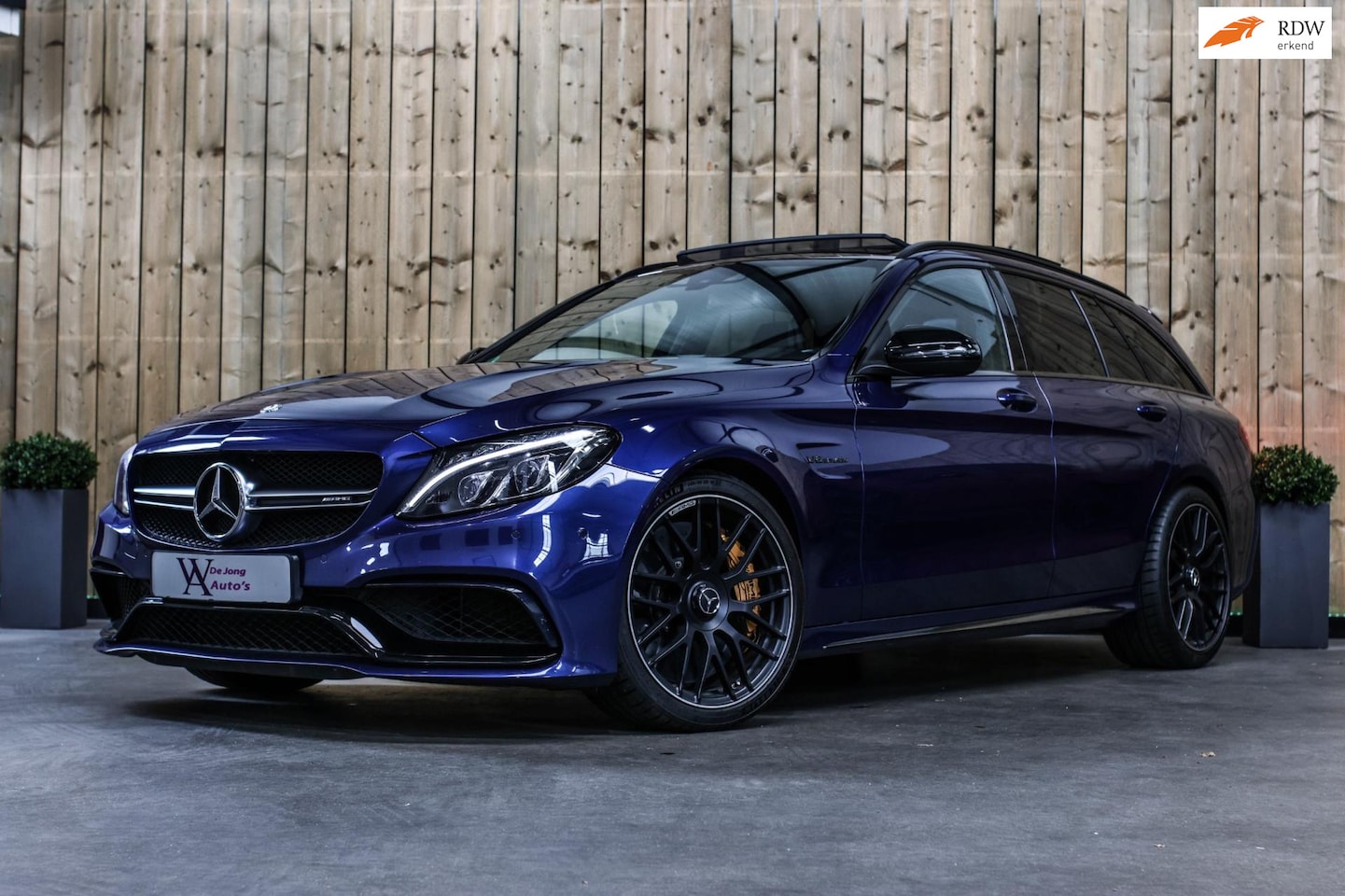 Mercedes-Benz C-klasse Estate - AMG 63 S *Pano*Keramisch*Perf. Stoelen*Camera* - AutoWereld.nl