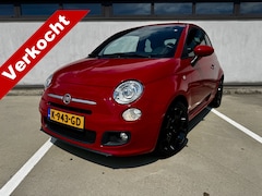 Fiat 500 - 1.2 S Lounge | Leer | 16"| Airco | Bleu-Tooth | Nieuwe Distr. | % Bovag Occasion Partner %