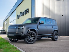 Land Rover Defender 110 - 2.0 P300e X-Dynamic l Urban velgen l Treeplank l Matt PPF l Uitlaatstukken l Trekhaak