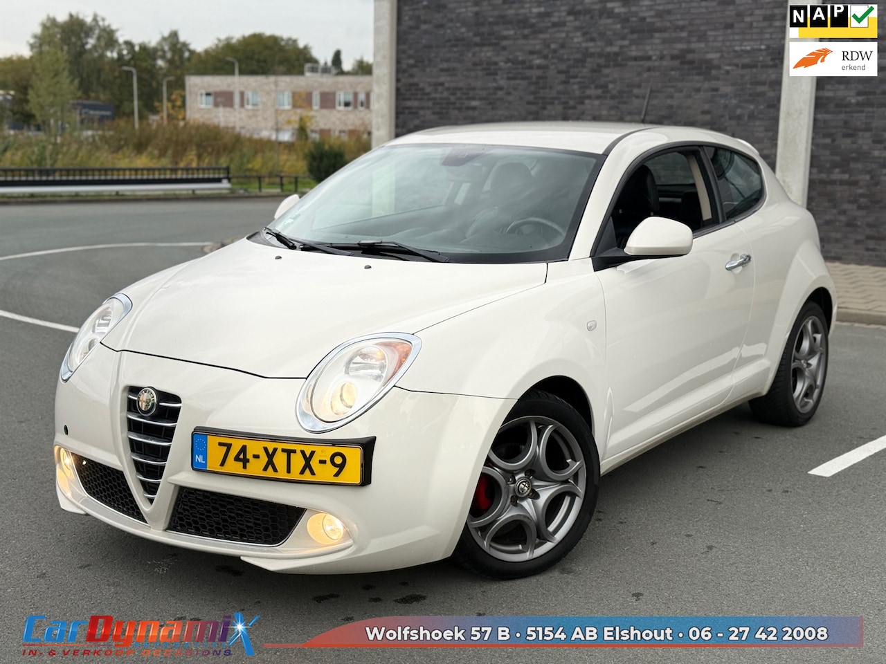 Alfa Romeo MiTo - 0.9 TwinAir Distinctive // Climate // APK Nw // LMV // NAVI - AutoWereld.nl
