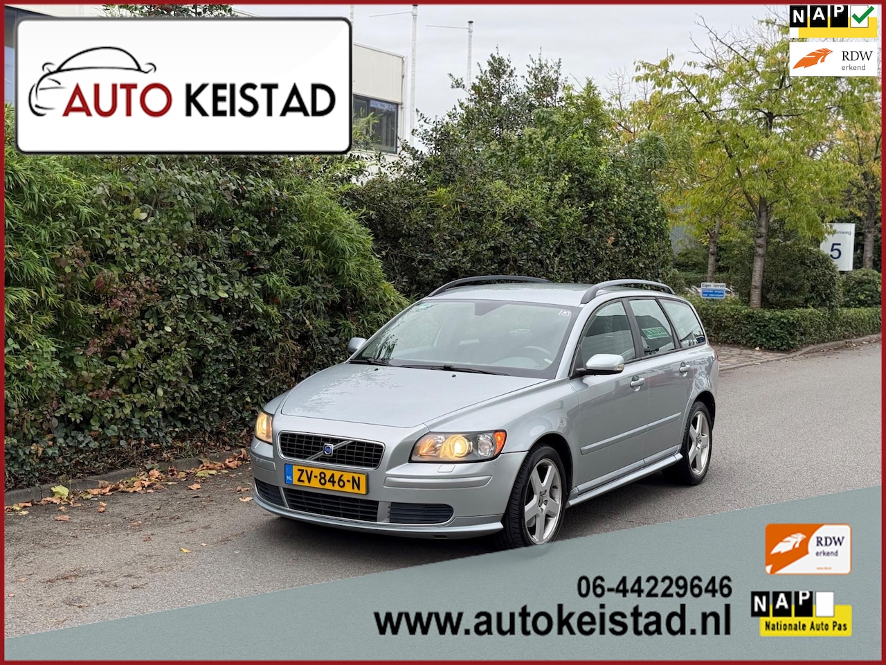 Volvo V50 - 2.4 140PK YOUNGTIMER AIRCO/CRUISE! LEES TEKST! - AutoWereld.nl
