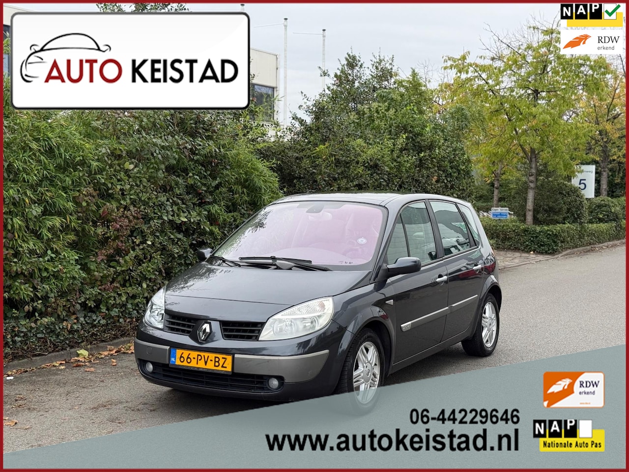 Renault Scénic - 2.0-16V PANORAMA/LEDER/CLIMA! EXPORT! - AutoWereld.nl