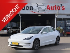 Tesla Model 3 - Standard RWD Plus 60 kWh 90% SOH, BTW Auto, Autopilot, Lederen interieur, Panoramadak, Sto