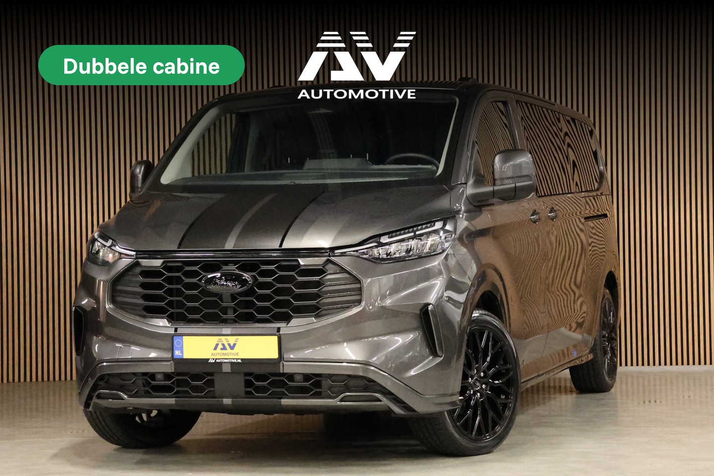 Ford Transit Custom - 300 2.0 TDCI L2H1 Sport 170 PK DC | L+R Schuifdeur | Dubbel Cabine | B&O | ACC | Blind Spo - AutoWereld.nl