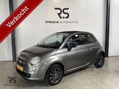 Fiat 500 C - 1.2 Lounge | Navi | Clima | PDC | Cabrio | 15" | Leder | Leuke auto |