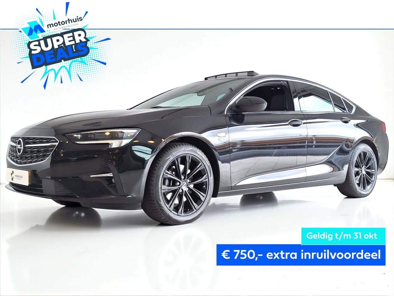 Opel Insignia Grand Sport - 2.0 Turbo 200pk Business Elegance AUTOMAAT LED TREKHAAK WINTERPACK BOSE - AutoWereld.nl
