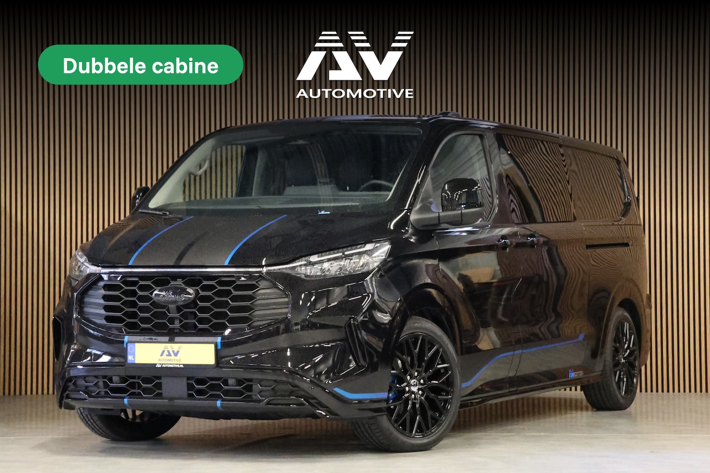 Ford Transit Custom - 320 2.0 TDCI L2H1 Sport 170 PK DC | L+R Schuifdeur | Dubbel Cabine | B&O Sound | ACC | Bli - AutoWereld.nl