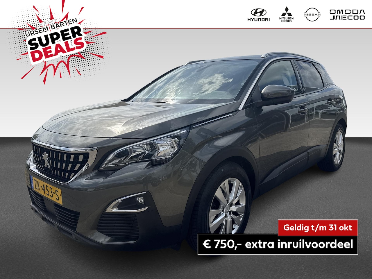 Peugeot 3008 - 1.2 PureTech Blue Lease Executive volleder | trekhaak - AutoWereld.nl