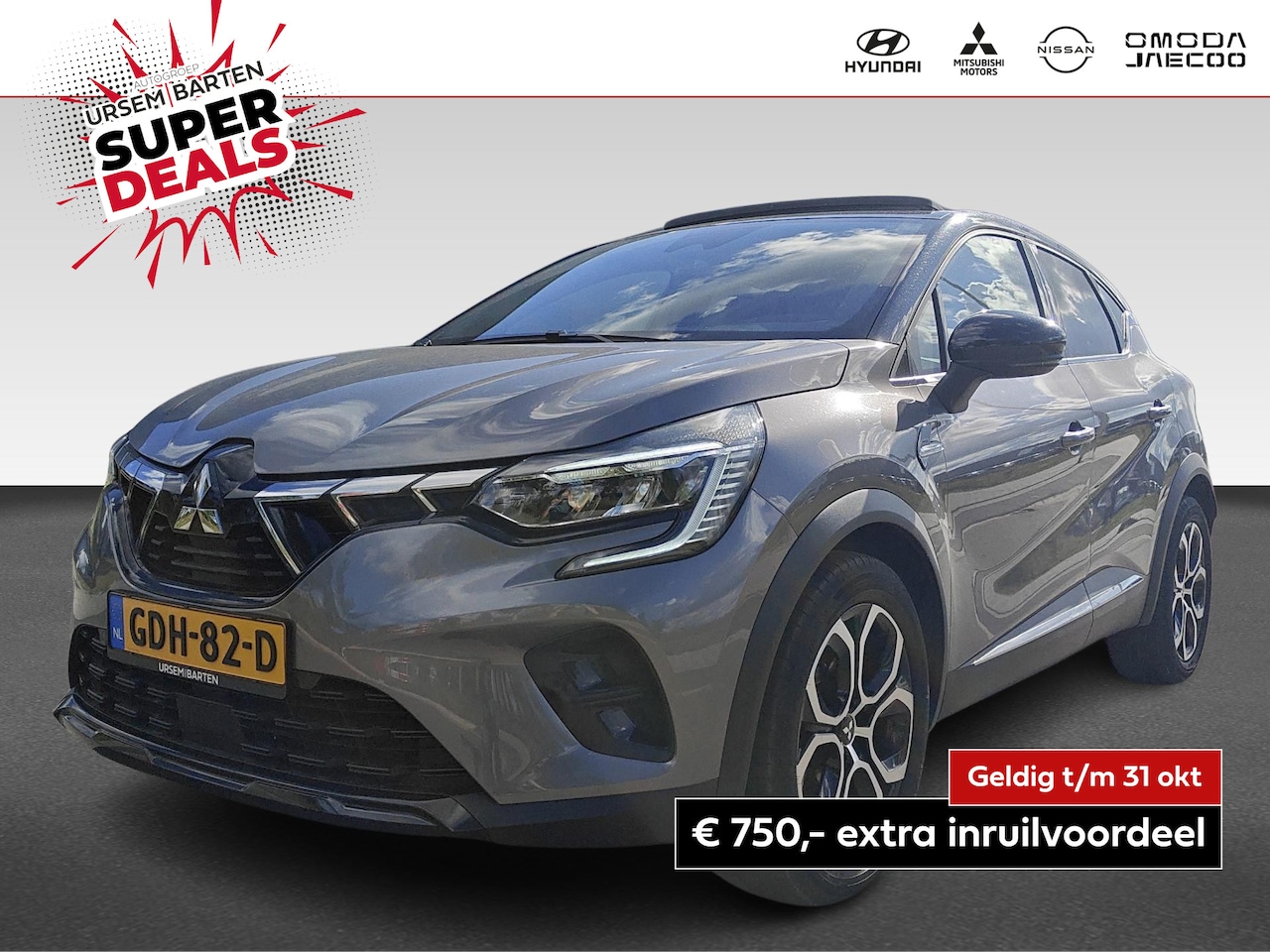 Mitsubishi ASX - 1.3 DI-T 7DCT Instyle | Leder Interieur | Elektrisch Bedienbare Stoelen | Navigatie - AutoWereld.nl