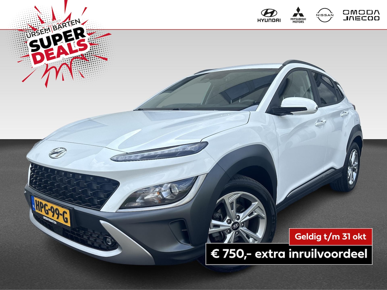 Hyundai Kona - 1.0 T-GDI Comfort | stoelverwarming | Apple Carplay/Android Auto | cruise control | climat - AutoWereld.nl
