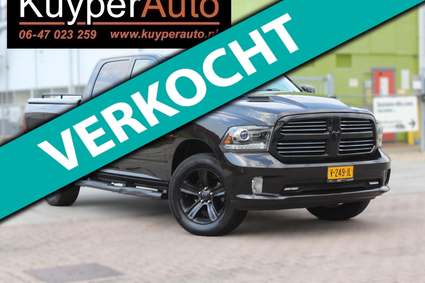 Dodge Ram 1500 - 5.7 V8 Quad Cab 6'4 LPG 3 5 PERS VOL LEDER MULTIMEDIA TREKHAAK - AutoWereld.nl