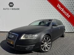 Audi A6 Avant - 2.4 Pro Line airco automaat wrap matzwart 3M