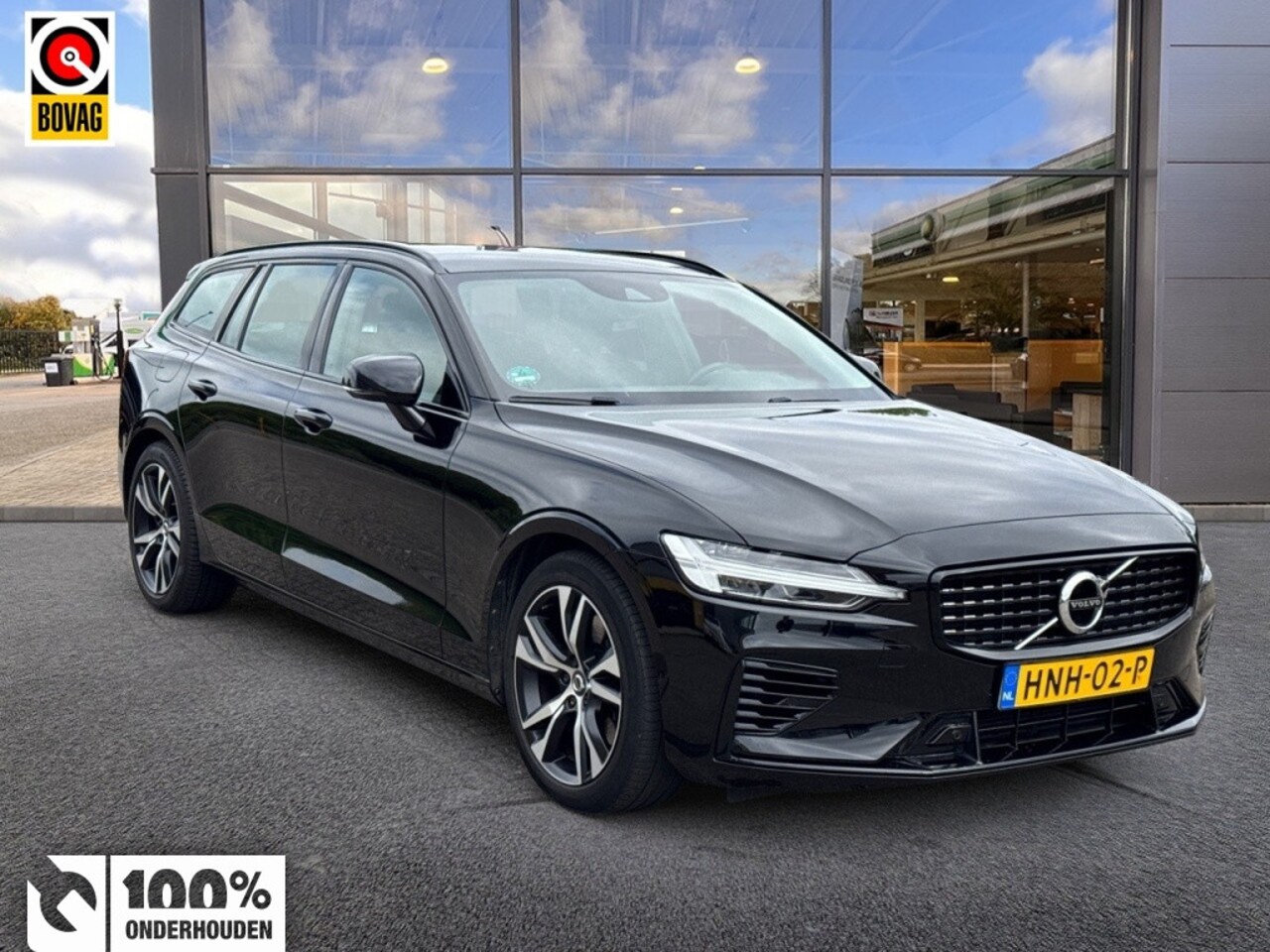 Volvo V60 - 2.0 T6 AWD 340PK R-Design | adapt. cruise | elektrische klep | C - AutoWereld.nl