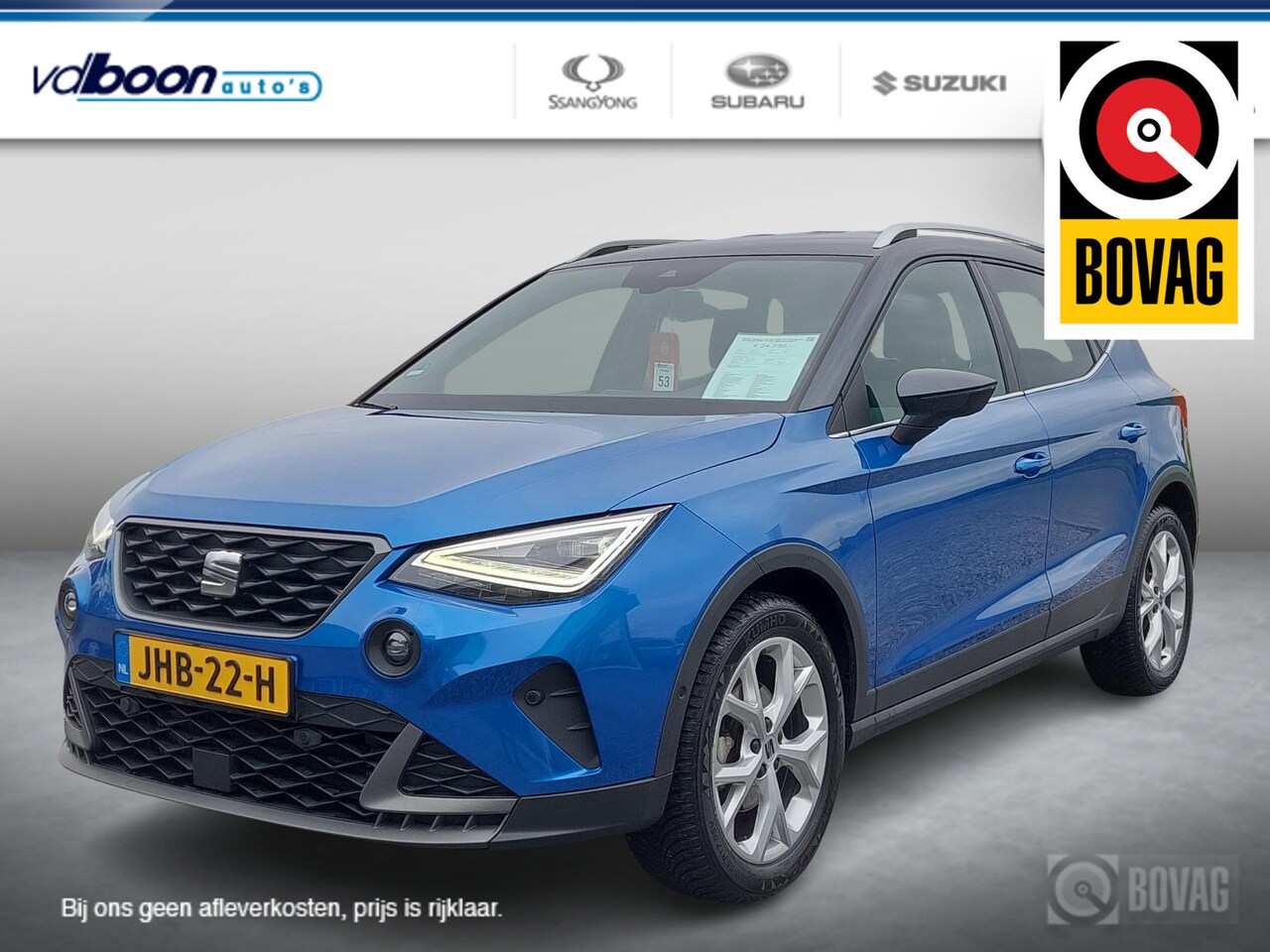 SEAT Arona - 1.0 EcoTSI FR Business Connect PDC V+A | rijklaarprijs !! - AutoWereld.nl