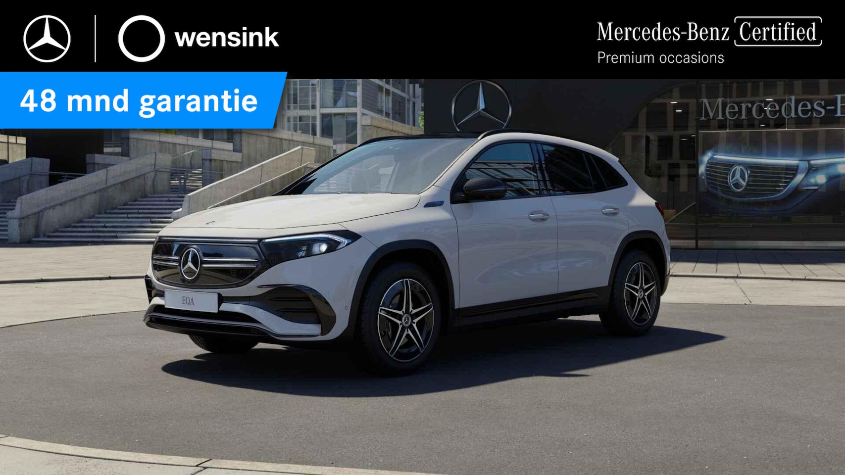 Mercedes-Benz EQA - 250 Business Solution AMG 67 kWh | Panoramadak | Keyless | 360 graden camera | Night | Mem - AutoWereld.nl