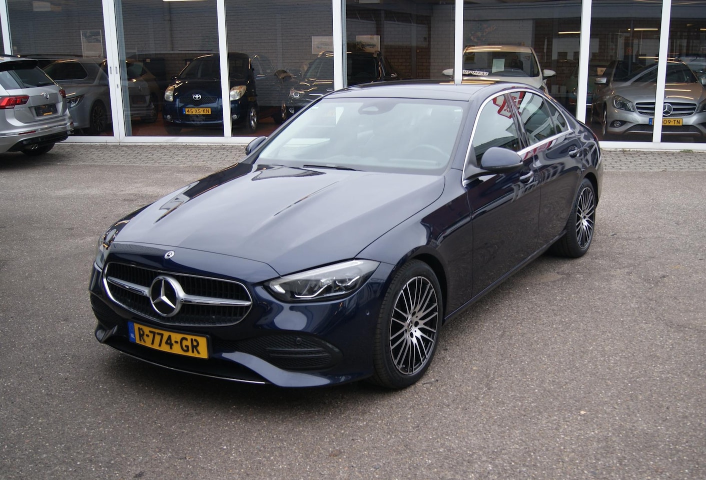 Mercedes-Benz C-klasse - 200 Luxury Line Automaat,Camera,Clima,Navi,Cruise,Burmester soundsyteem,RIJKLAARPRIJS!! - AutoWereld.nl