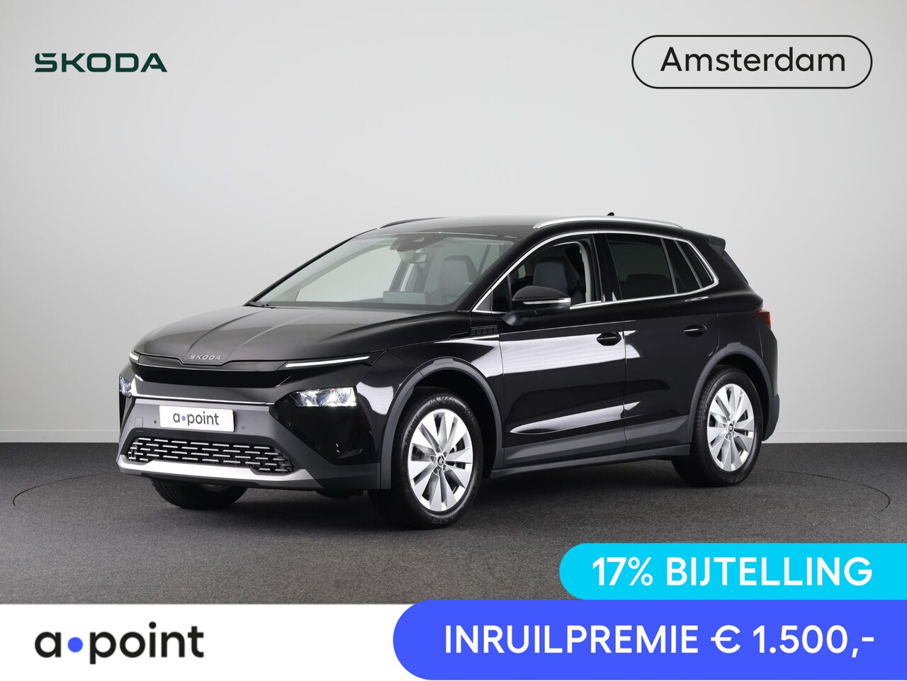 Skoda Elroq - 85 Business Edition Tour 286 pk | Trekhaak | Adaptive Cruise | Blind Spot | Stoelverwarmin - AutoWereld.nl