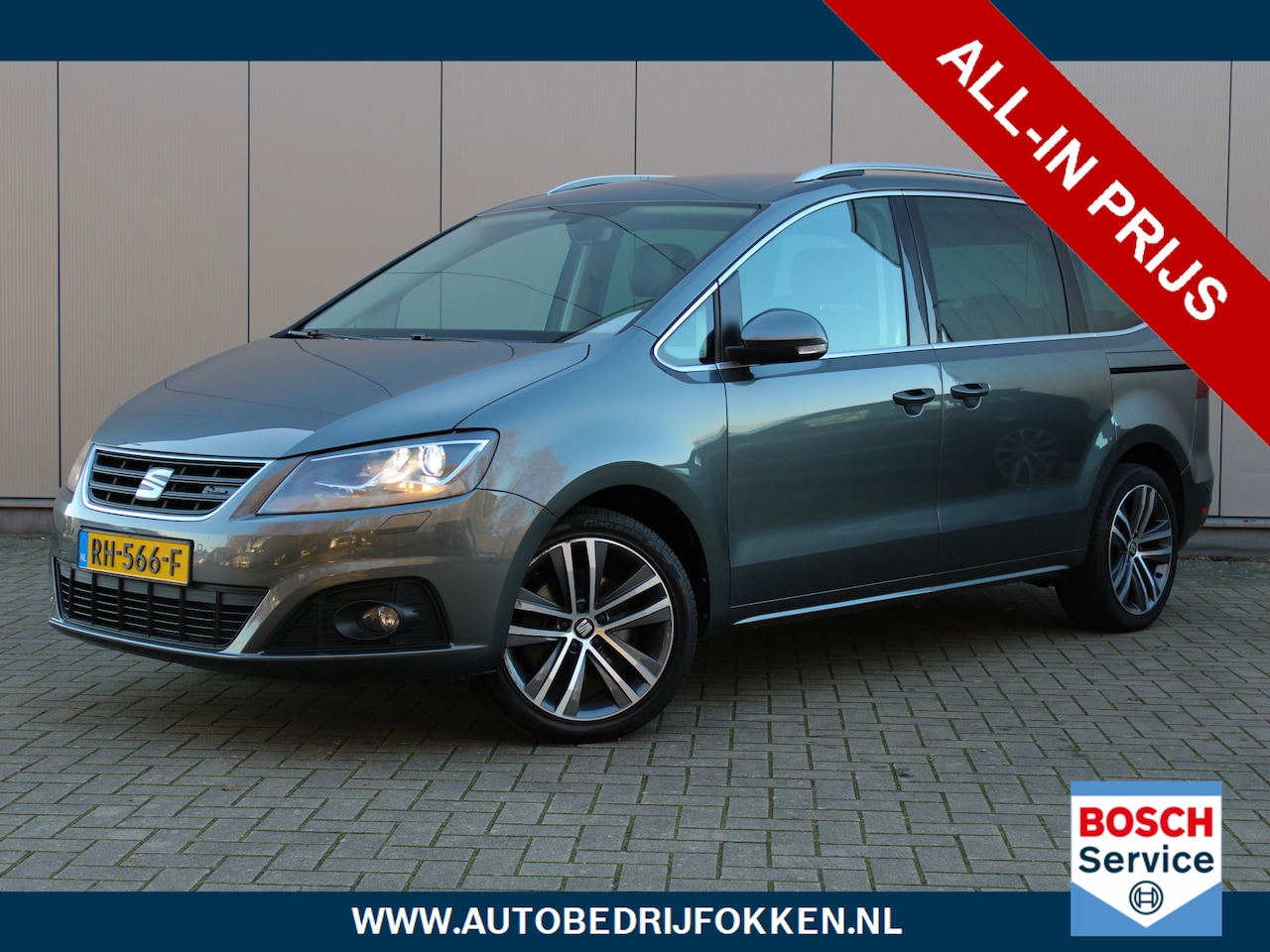 SEAT Alhambra - 1.4 TSI 150pk DSG FR Business Intense 7p. | Navigatie | Camera | Climate control | Full Li - AutoWereld.nl