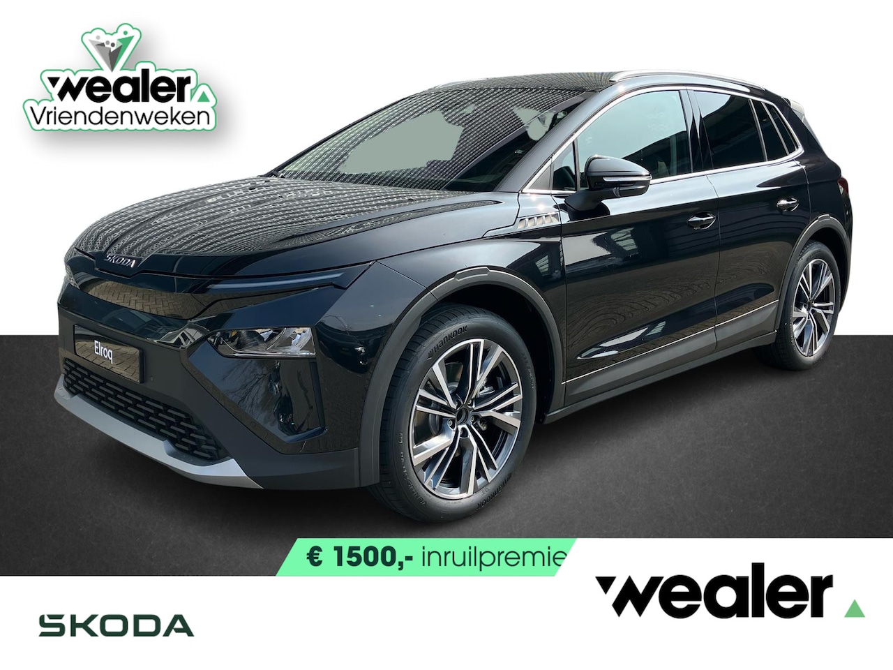 Skoda Elroq - 60 Business Edition 204 PK | 20" lichtmetalen velgen | Trekhaak | Side assist | Apple Carp - AutoWereld.nl