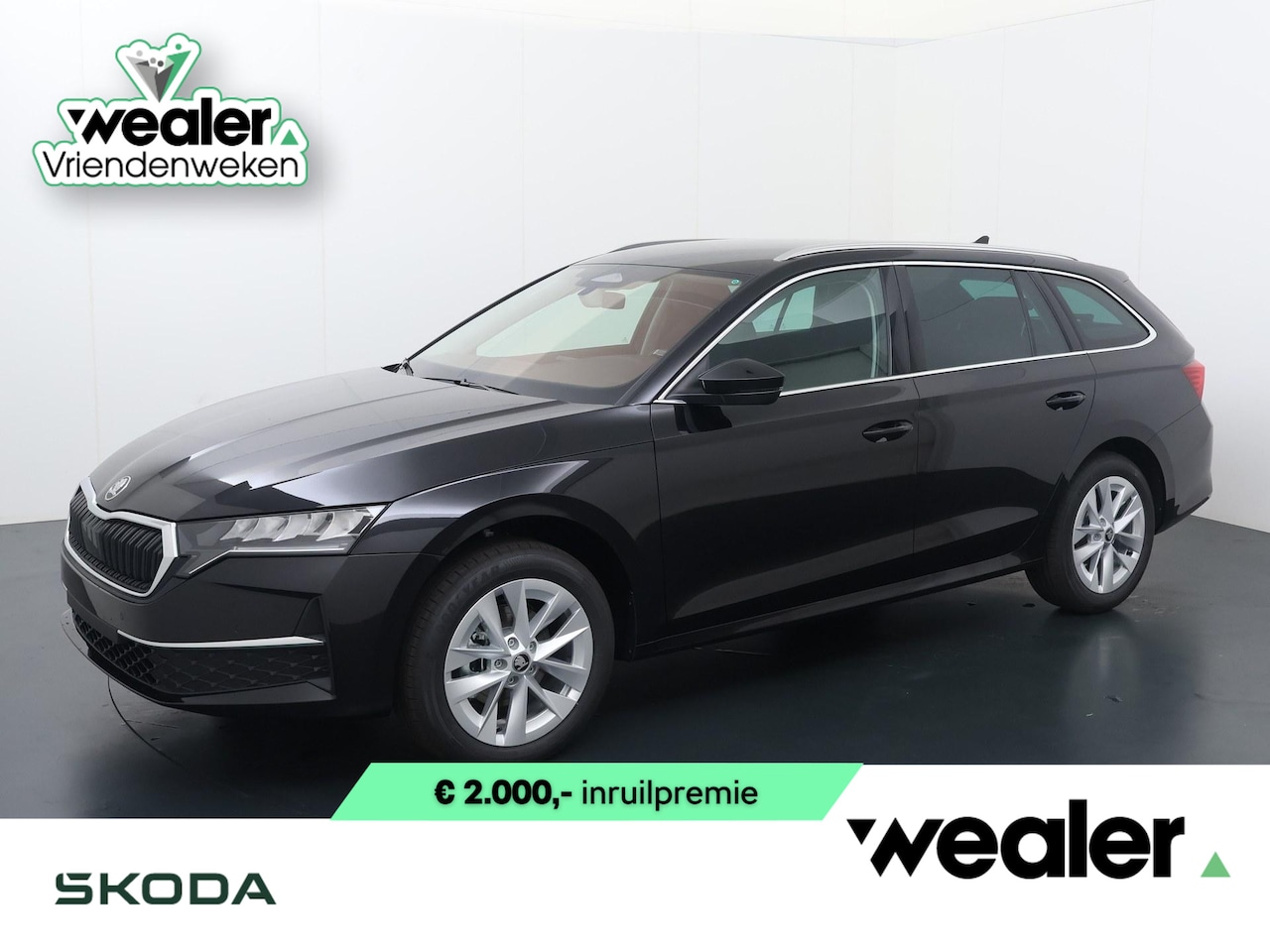 Skoda Octavia Combi - Business Edition Plus 1.5 TSI m-HEV 115 PK DSG | Automaat | Trekhaak | 17 inch lichtmetale - AutoWereld.nl