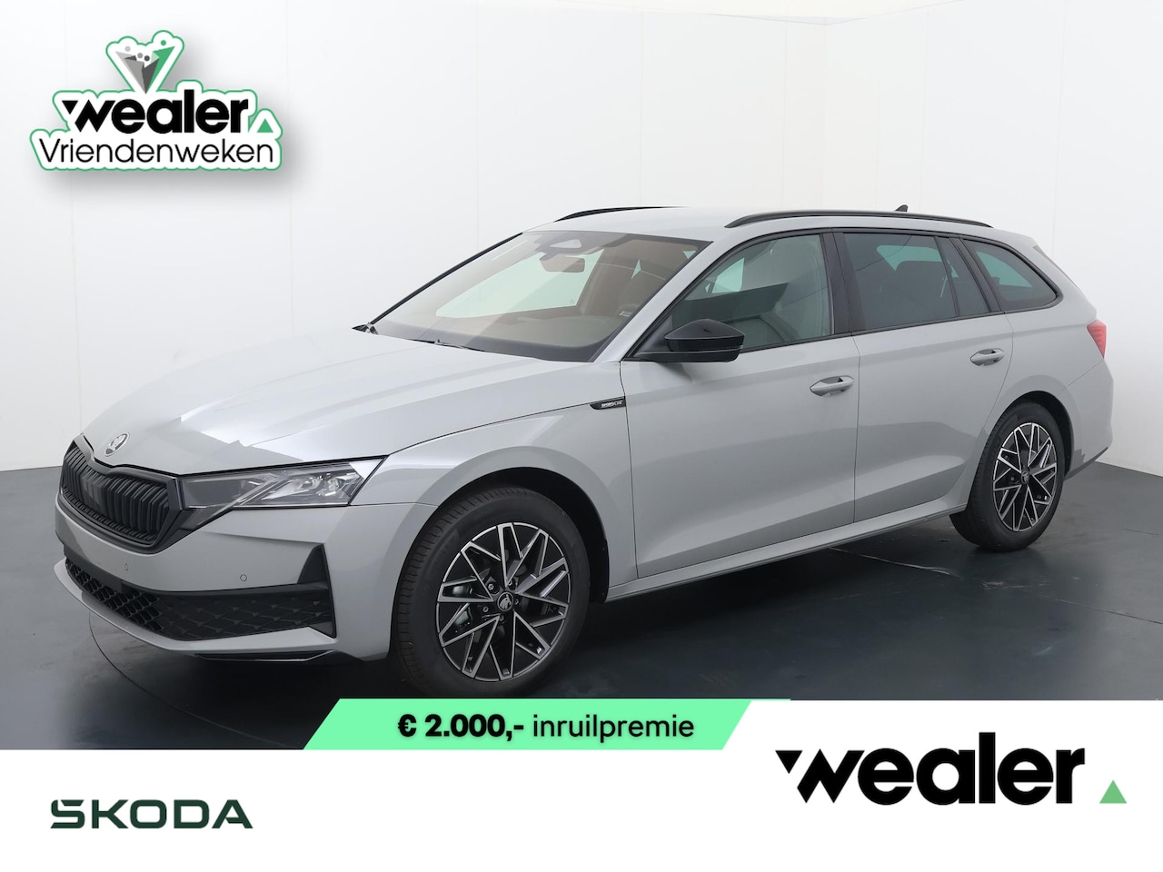 Skoda Octavia Combi - Sportline Tour 1.5 TSI 150 PK DSG | Automaat | Trekhaak | Navigatie & Winter pakket | € 2. - AutoWereld.nl