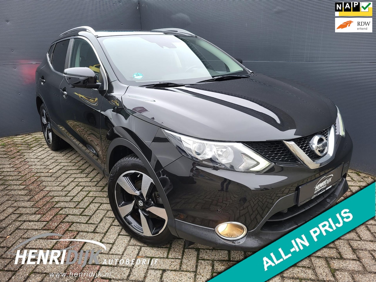 Nissan Qashqai - 1.2 Tekna 360 Camera / Panodak / Clima / Stoelverwaming / Cruise - AutoWereld.nl
