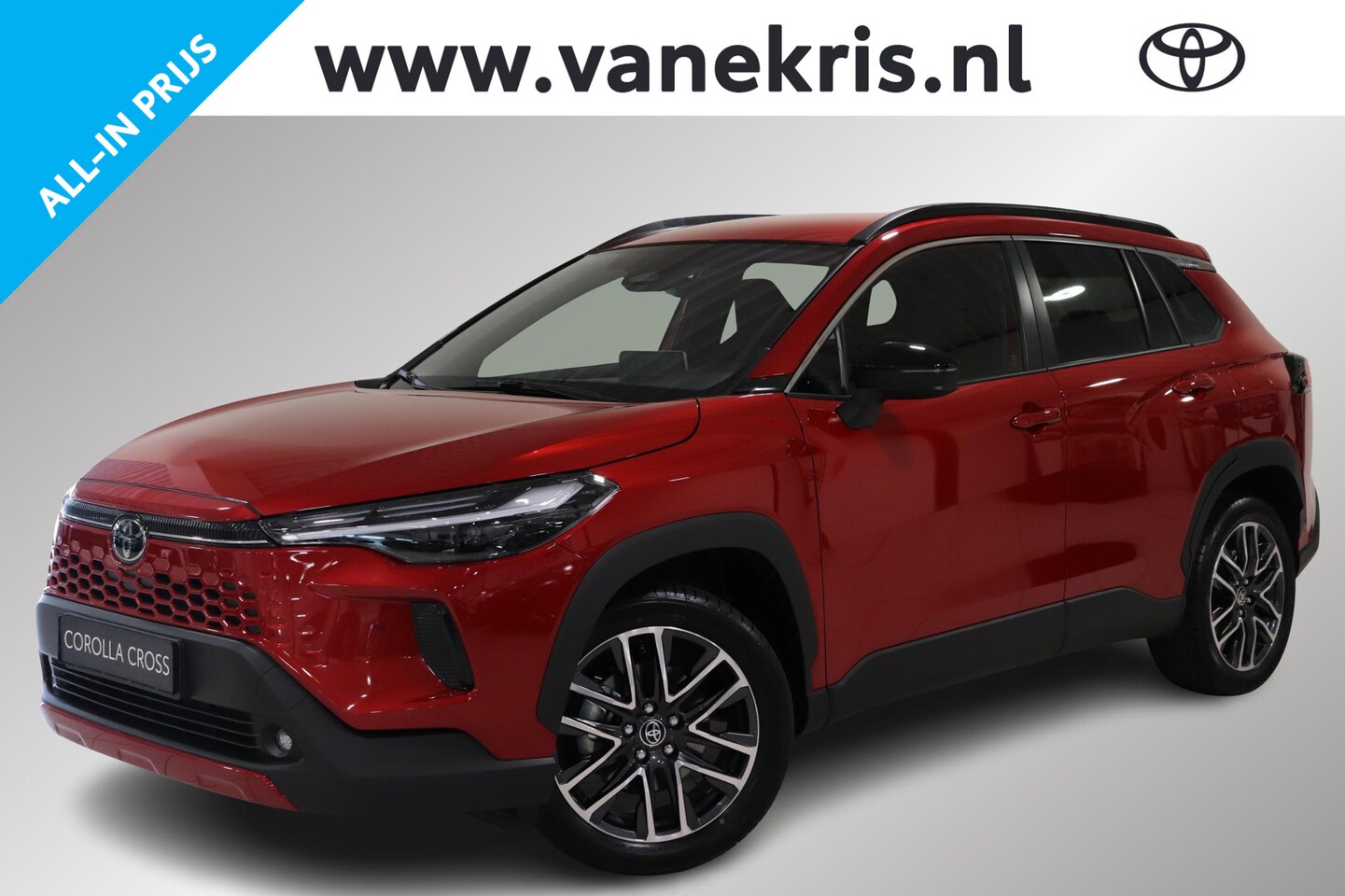 Toyota Corolla Cross - Hybrid 140 Dynamic Hybrid 140 Dynamic, Inruilpremie €1500, BSM, Sensoren, Apple Carplay/Android Auto, Stoel & - AutoWereld.nl
