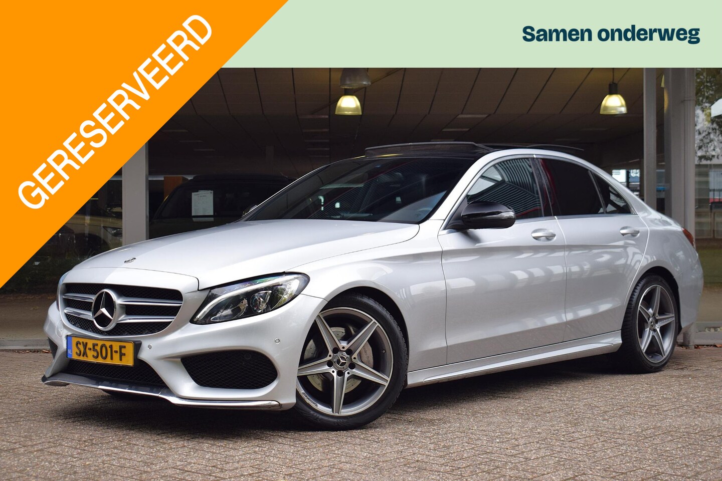 Mercedes-Benz C-klasse - 180 CDI Sport Edition NAV/PANO/AMG/CAM/ETC - AutoWereld.nl