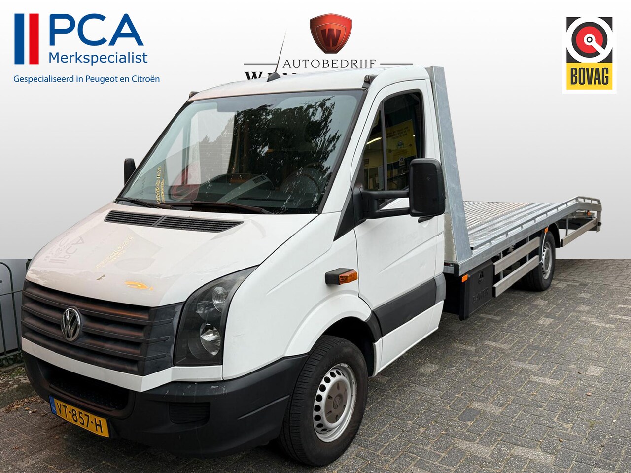 Volkswagen Crafter - Autotransport Lier/Luchtvering/1350kg laden 32 2.0 TDI L4H3 - AutoWereld.nl