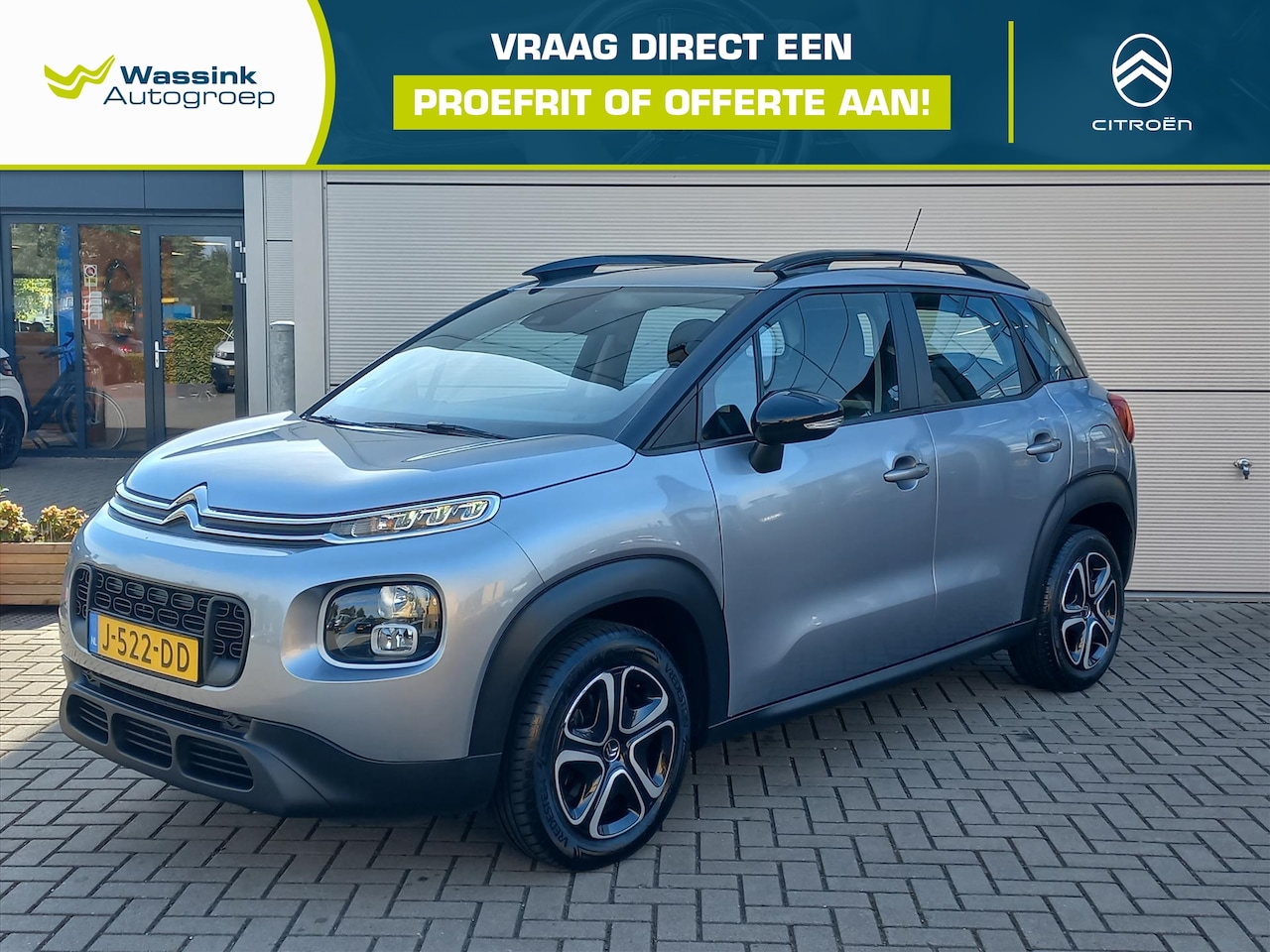 Citroën C3 Aircross - 1.2 PureTech 110pk S&S Feel | 1e eigenaar | Navigatie | Apple Carplay Android Auto | - AutoWereld.nl