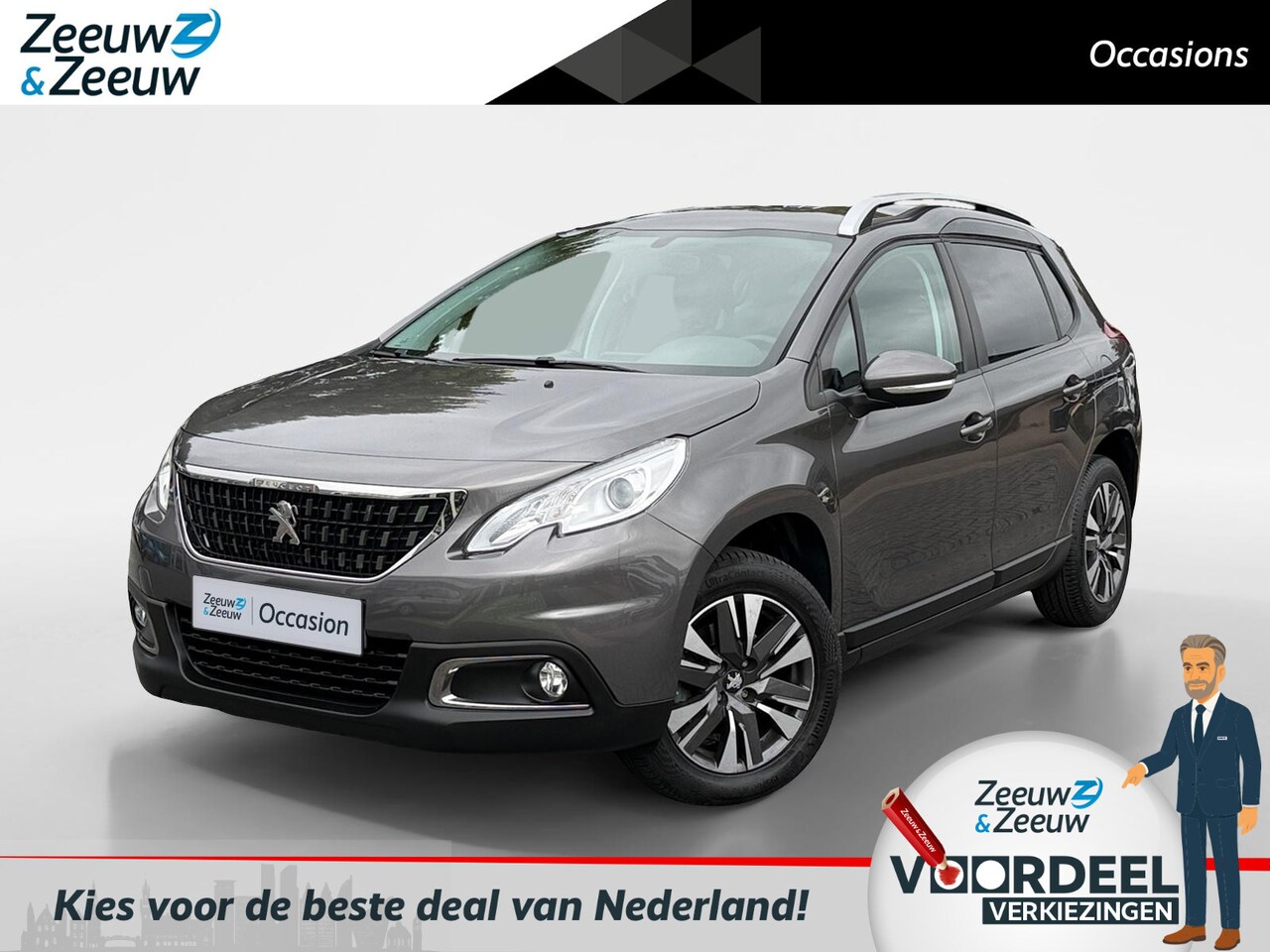 Peugeot 2008 - 1.2 PureTech Blue Lion | Trekhaak | Navigatie | Airco | Parkeersens. | - AutoWereld.nl