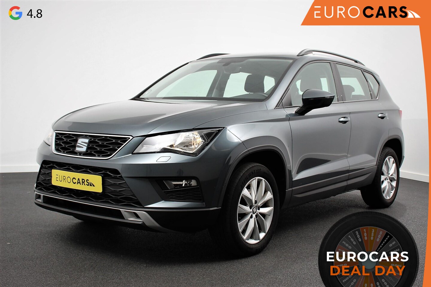 SEAT Ateca - 1.5 TSI DSG Style Navigatie Apple Carplay/Android Auto Cruise Control Stoelverwarming Elek - AutoWereld.nl