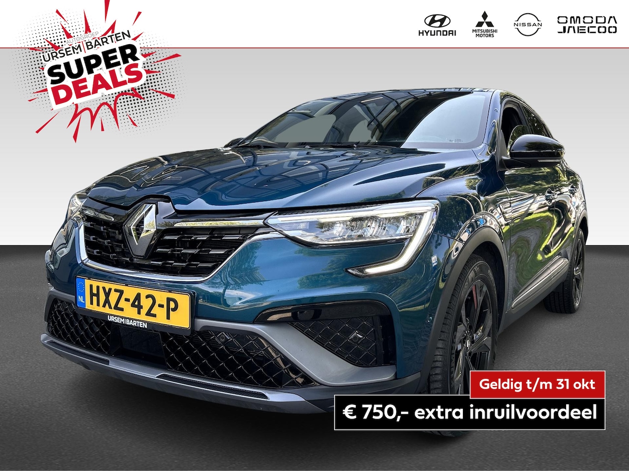 Renault Arkana - 1.6 E-Tech Hybrid 145 R.S. Line - AutoWereld.nl