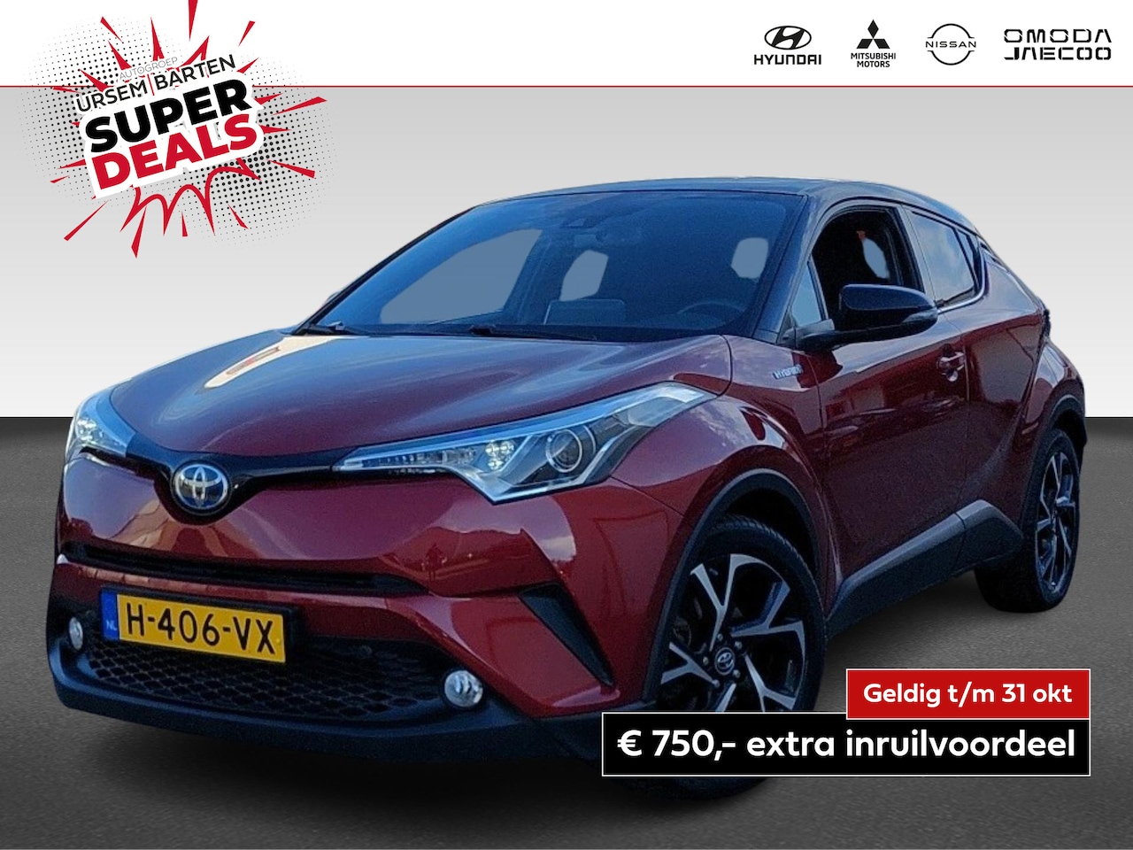 Toyota C-HR - 1.8 Hybrid Style 1.8 Hybrid Style - AutoWereld.nl