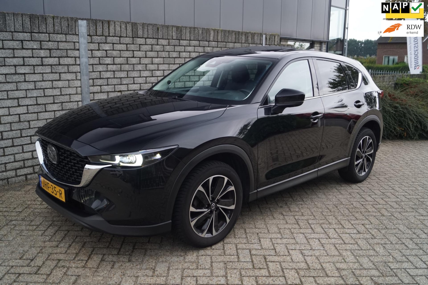 Mazda CX-5 - 2.0 SkyActiv-G 165 Signature AWD Leder Stoel/Stuur A Bankverw Schkdak Navi Camera Clima Cr - AutoWereld.nl