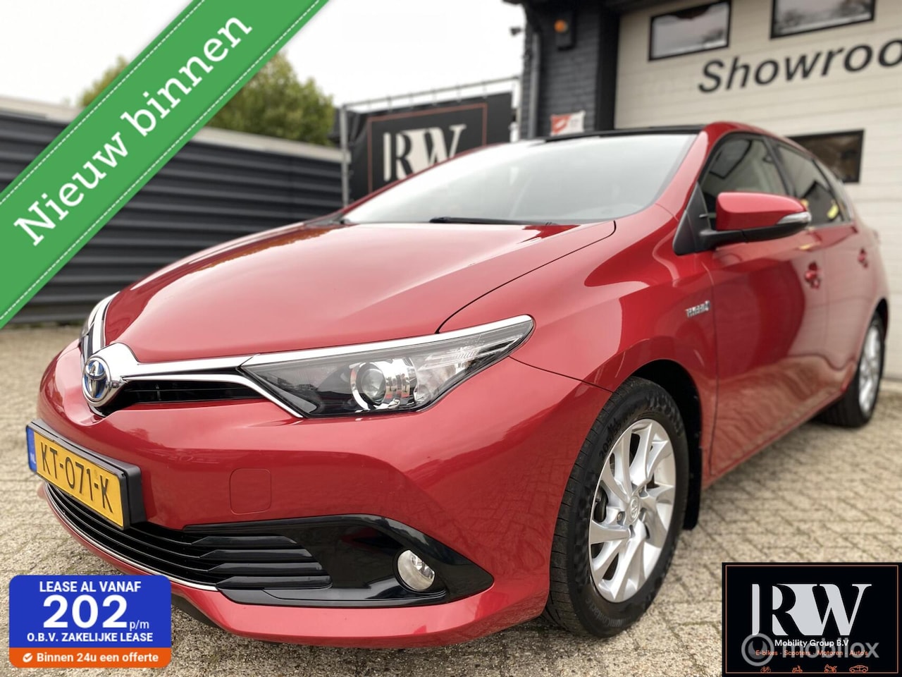 Toyota Auris - 1.8 Hybrid *KEYLESS*PANORAMADAK*CRUISE*CLIMATE* - AutoWereld.nl