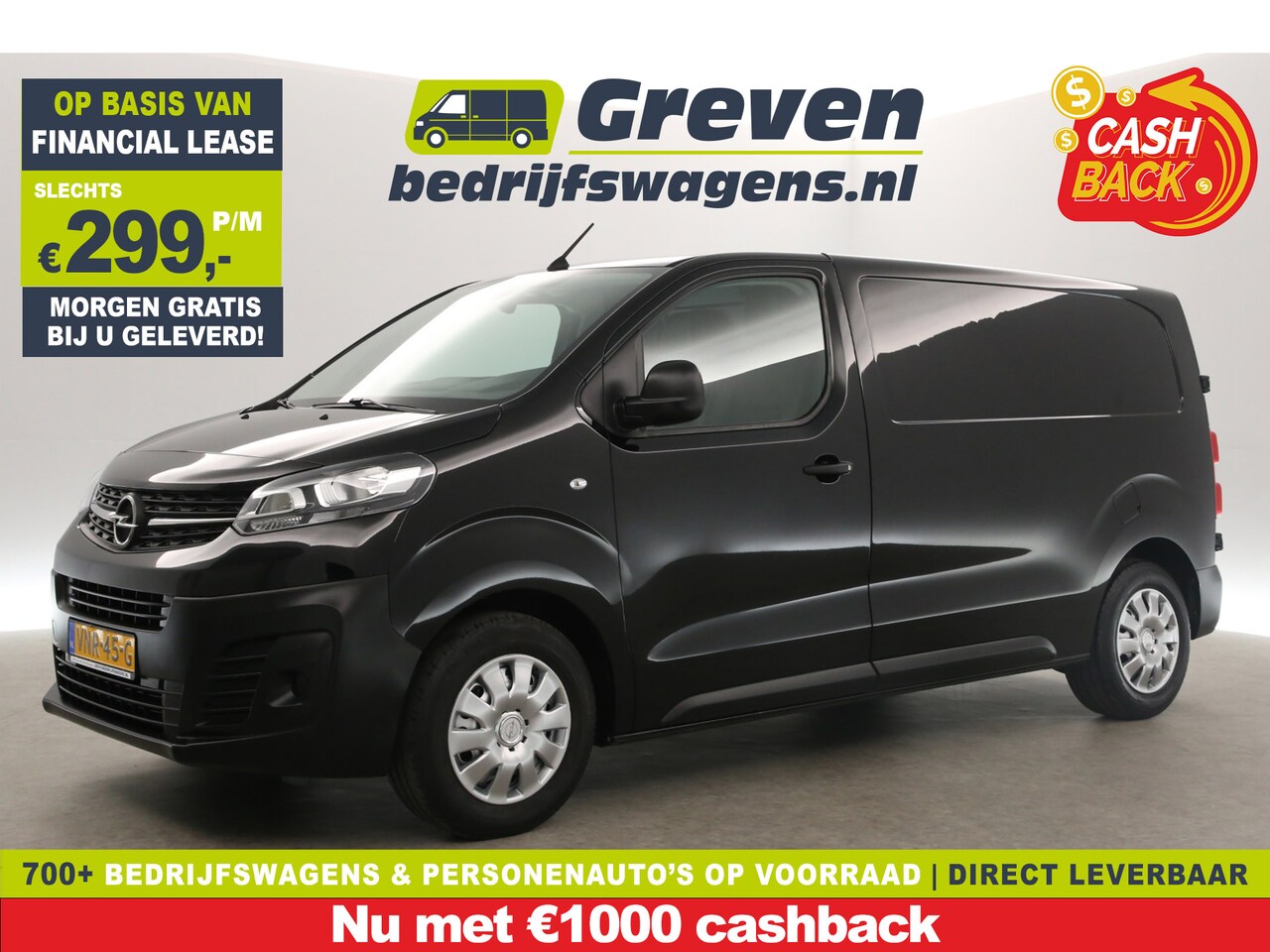 Opel Vivaro - 1.5 CDTI L2H1 | Airco | Cruise | 3-Zits | Parkeersensoren | Elektrpakket - AutoWereld.nl