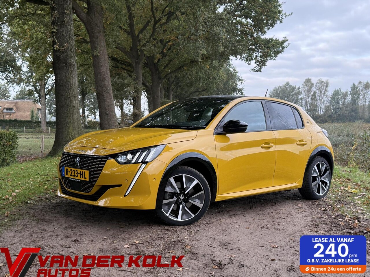 Peugeot e-208 - EV GT 350 50 kWh Navi Cruise Climate Camera Sensoren - AutoWereld.nl