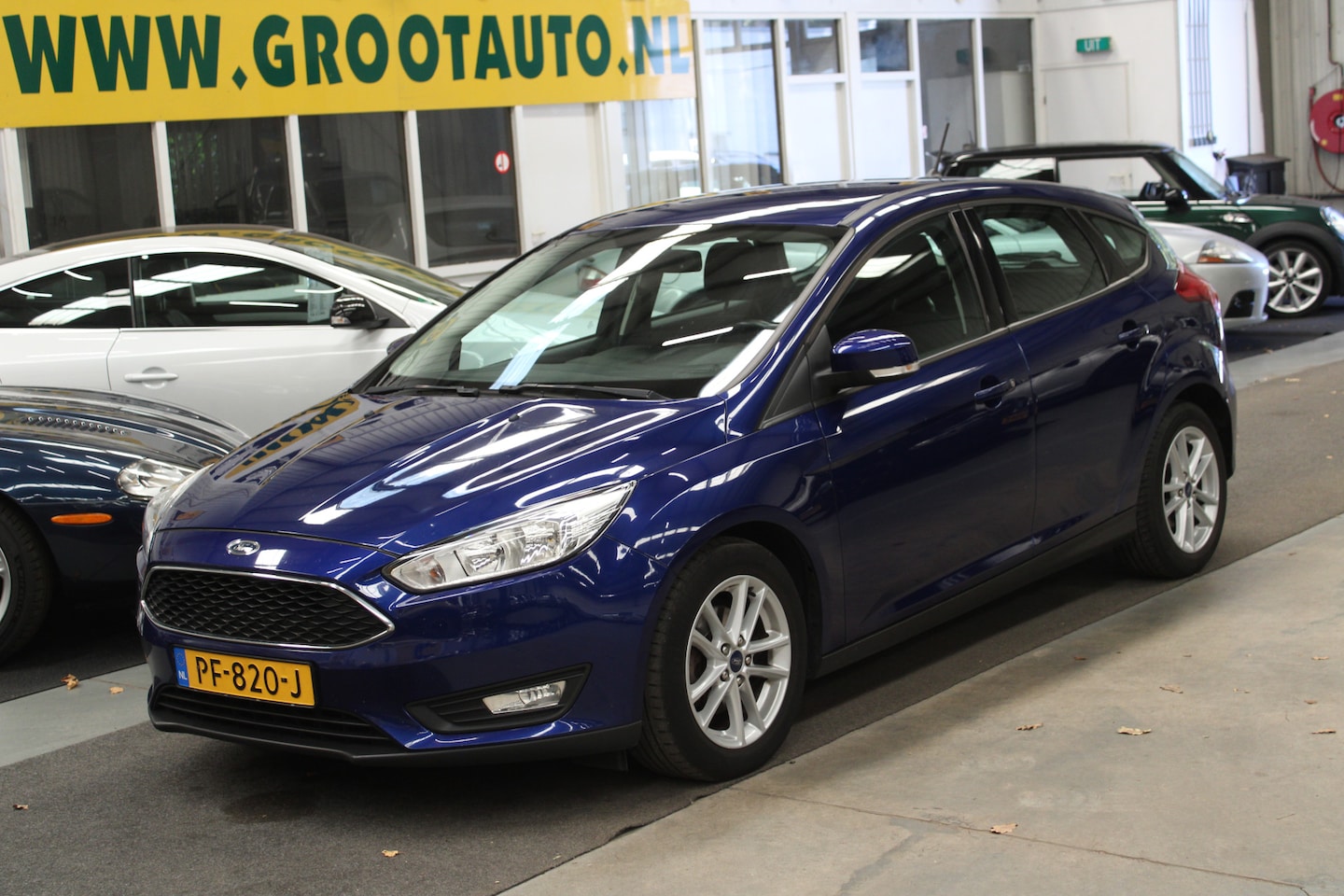 Ford Focus - 1.0 Lease Edition Airco, Trekhaak, Cruise Control, Stuurbekrachtiging - AutoWereld.nl